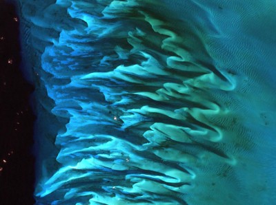 Bahamas Banks from Landsat